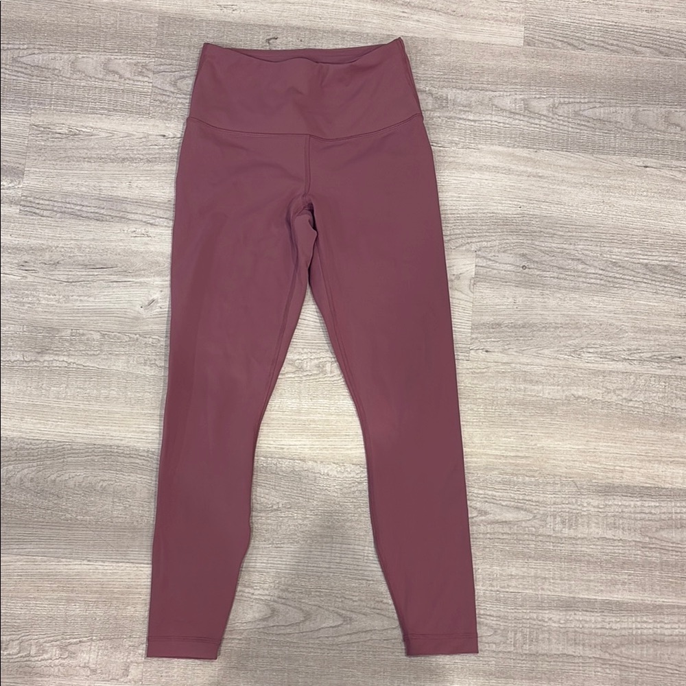 90 Degree By Reflex High-Waisted Plum Leggings